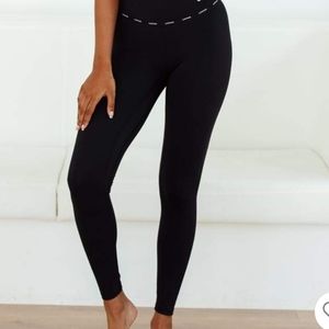 Lounge underwear Black leggings